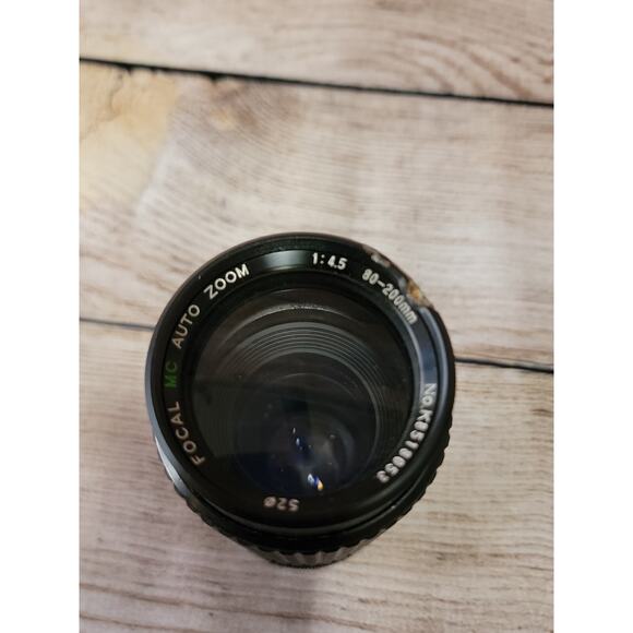 Focal MC Auto F4.5 80-200mm w/ cap Pentax PK Mount Lens SLR/Mirrorless Cameras - Picture 7 of 16